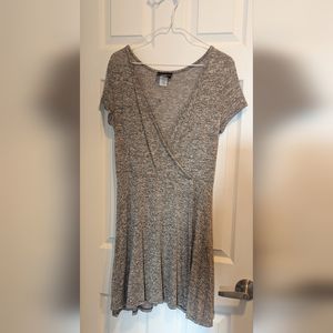 Black and Gray Dress